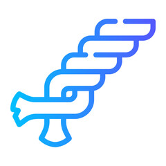 rope gradient icon
