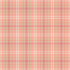 A Plaid Design in Shades of Peach Sage and Creme creating a seamless pattern print background