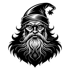 Santa SVG Santa Face Svg ,Christmas Svg Holiday Svg