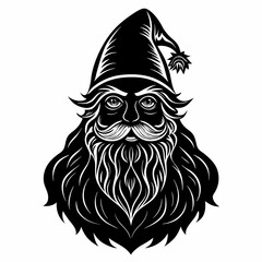 Santa SVG Santa Face Svg ,Christmas Svg Holiday Svg