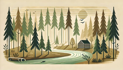 Scenic Views: Calm and Majestic Natural Landscapes
