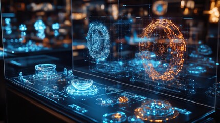 Holographic Interface.