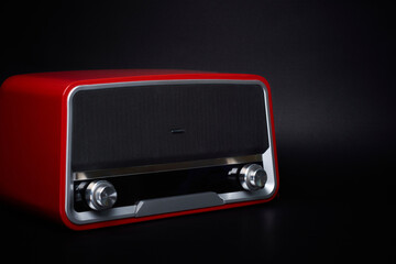 Radio vintage moderno aesthetic