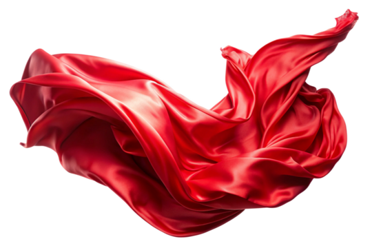red satin background