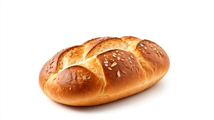 Fototapeta premium A high-resolution image of fresh bread, ideal for food-related content, bakeries, or recipe websites.