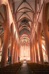 Fototapeta premium A church welcoming the morning