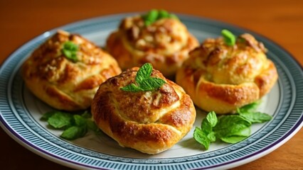  Deliciously baked pastries ready to be savored