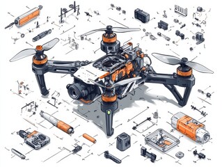 Drone Design Sketch