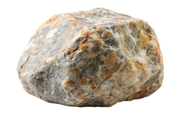 Obraz premium stone isolated on white background