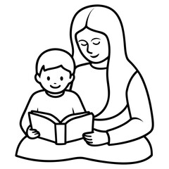 hands-of-child-and-mother-over-bible-with-christia