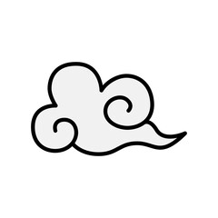 Chinese cloud icon