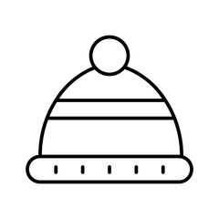 hat line icon