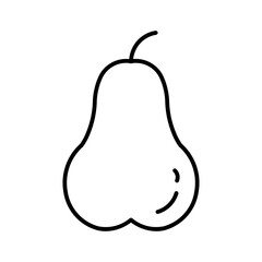 pear line icon
