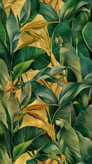 green leaves background