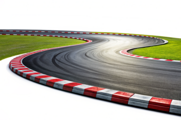 race track isolated on a white background png