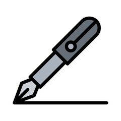 Draw, write, paint, draft icon