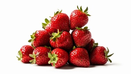  Fresh and ripe strawberries perfect for a summer snack