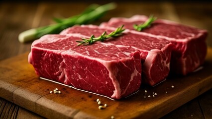 Fototapeta premium Deliciously grilled steak ready to savor