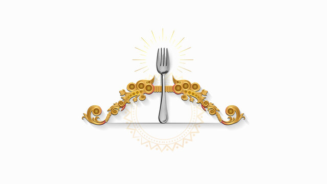 Happy Dussehra. Creative concept for food offer sale and promotion During Navratri and Dussehra festival.