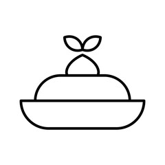 mayonnaise line icon