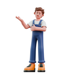 3D Male Presentation Promotion