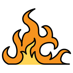 Flame icon