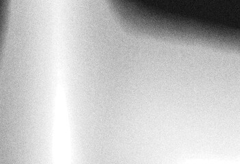 Abstract black and white gray grainy texture gradient background