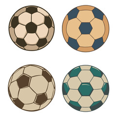 Obraz premium football vector illustrator