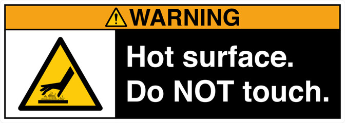 Obraz premium ANSI Z535 Safety Sign Marking...