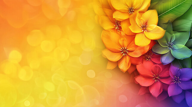 Gradient background onam festival