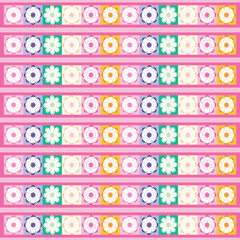 Scotch seamless pattern, Grigham pattern, abstract striped at cute and seamless pattern design for decorating, wallpaper, wrapping paper, fabric, and background, violet and green Scotch seamless patte