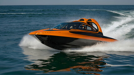 Fototapeta premium Jet Boat