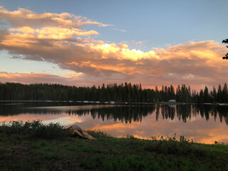 Obraz premium Golden Hour Serenity