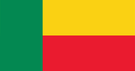 Benin Flag Illustration