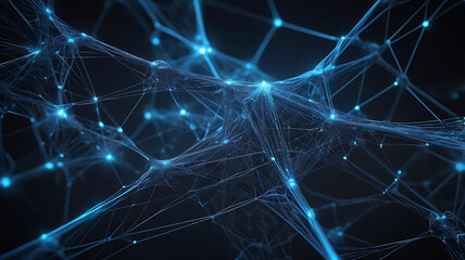 Abstract Digital Network, technology background