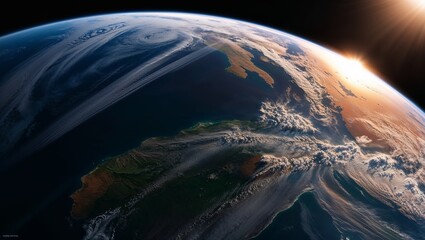 우주에서 본 지구