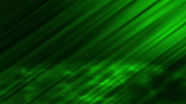 Abstract green rays sky background