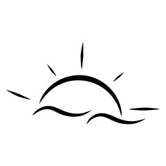 Sun Icon Vector