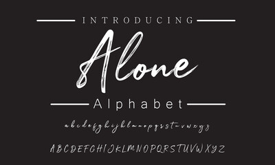 Artisan Brush Typeface for Unique Branding and Designs | Perfect for Creative Projects and Eye-Catching Invitations