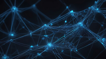 Abstract Digital Network, technology background