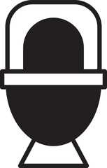 Wc Toilet Bowl Icon