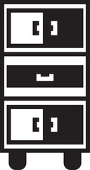 cupboard icon illustration