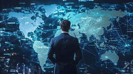 CEO Leading Digital Transformation with Global Financial Network Expansion