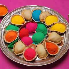 close up of colorful macarons