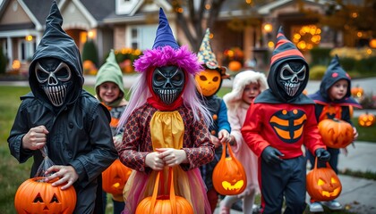 Sweet Memories: Children Celebrating Halloween