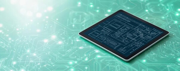 Renewable energy system design on a digital tablet