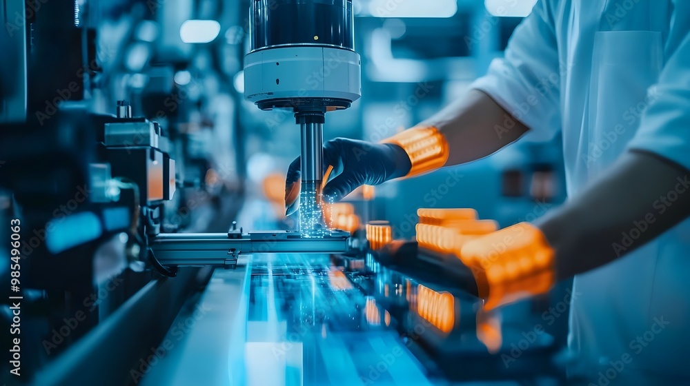 Poster ai-powered inspection on production line:enhancing efficiency,precision,and optimization