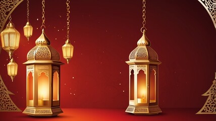 candles on the wall, islamic background, ramadan, 