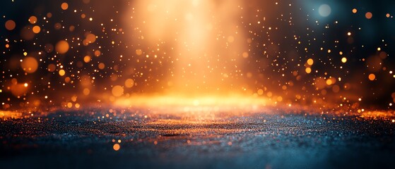 Luxurious beauty scene with a sleek