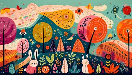 Bosques de Colores Encantados